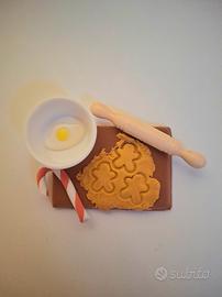 Calamita natalizia "Christmas Bakery" fatta a mano