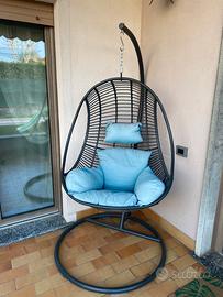 Poltrona sospesa per esterni