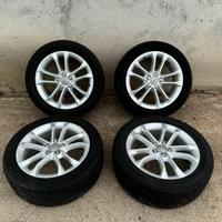 4 RUOTE CERCHI IN LEGA 18" COMPLETE AUDI Q3 (8U)