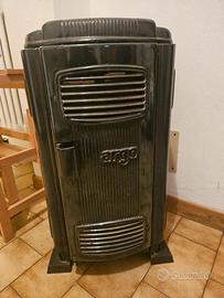 stufa a legna in ghisa vintage argo 150