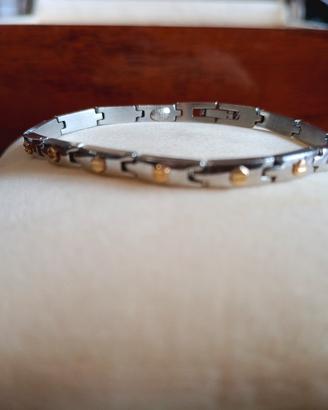 Bracciale Morellato Acciaio e Oro 18k