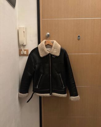 Bershka - Giubbotto effetto shearling