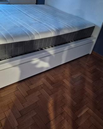 letto con cassetti  ikea