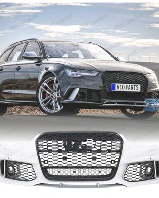 PARAURTI ANTERIORE AUDI A6 4G C7 11-15 LOOK RS6
