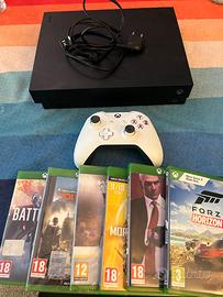 Xbox One X + controller + vari giochi