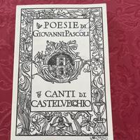 Libro poesie di  Giovanni Pascoli