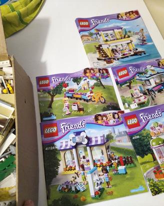 5 SET LEGO FRIENDS 41037 41056 41111 41124 41035