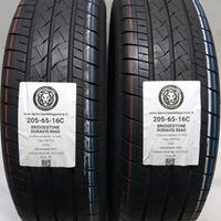 2 GOMME 205 65 16C BRIDGESTONE A61445