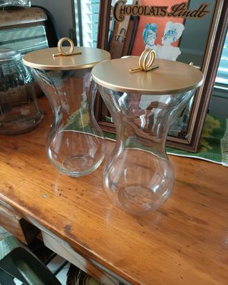 Coppia vasi caramelle  " Vintage"