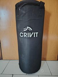 sacco da boxe nero crivit