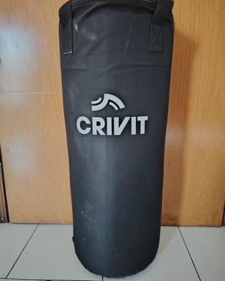 sacco da boxe nero crivit