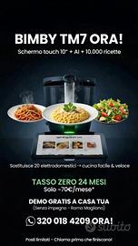 🔥BIMBY TM7 2026 TASSO ZERO - DEMO GRATIS ROMA🔥
