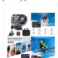 Action Cam Jadsedi 4K FULL OPTIONAL NUOVA