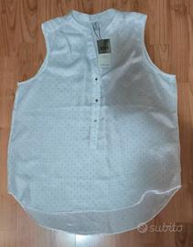 Camicia smanicata donna piazza italia
