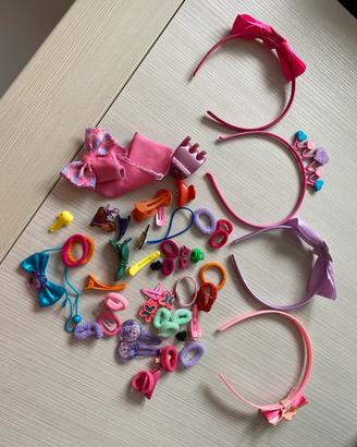 Cerchietti ed elastici misti bambina