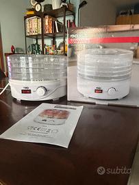 Essicatore frutta verdura MXO con 4 vassoi nuovo