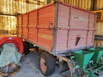 rimorchio agricolo Grazioli ribaltabile 