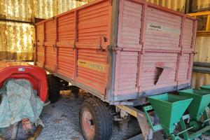 rimorchio agricolo Grazioli ribaltabile 