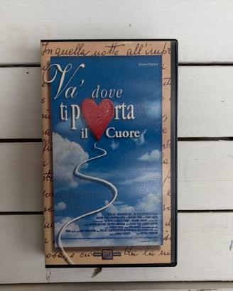 Videocassetta Film VHS Va' dove ti porta il cuore