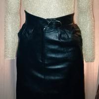 longuette vera pelle