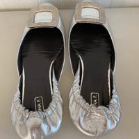 Ballerina color argento nr.36.5