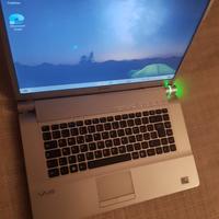 PC portatile Sony Windows 10 hard disk 500gb Ram 4