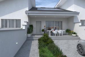 Macchia Palocco - Villa trifamiliare classe A4