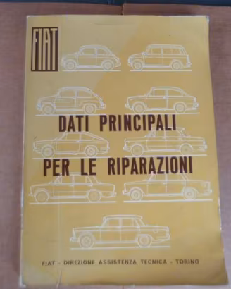 Manuale Fiat 500 600 Multipla 850 1300 ORIGINALE