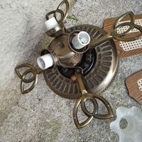 ventilatore a soffitto massiccio 4 pale