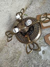 ventilatore a soffitto massiccio 4 pale