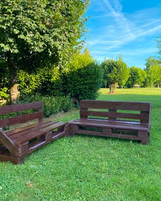 panchina in legno