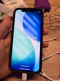 i phone 12 black 128gb - + cover