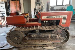 Trattore cingolato Fiat 665C mod. Montagna