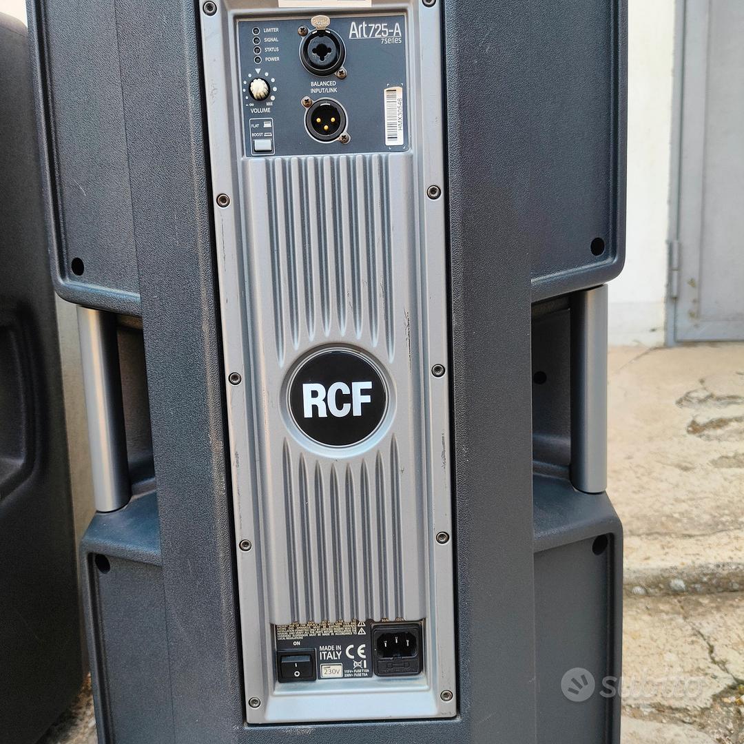 coppia casse rcf 725a Audio/Video In vendita a Potenza