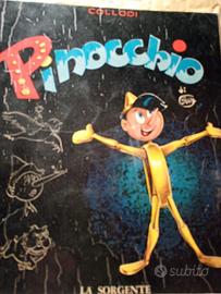 Collodi PINOCCHIO Album fumetti cm. 28x24 pp. 62
