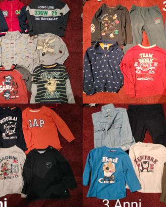 Abbigliamento bambino primavera/autunno 3 Anni