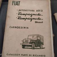 cataloghi auto anno 1953