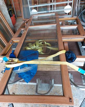 Portafinestra Pvc effetto legno