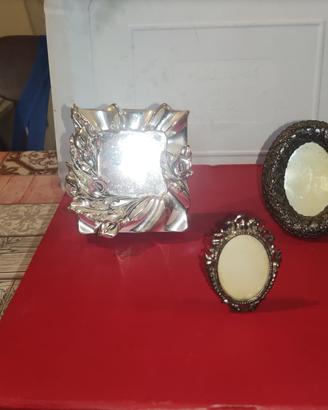 Set  portafoto vintage stile barocco e floreale