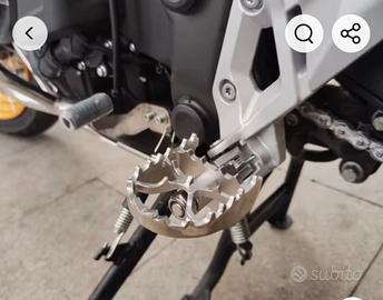 Pedane in acciaio dentate Voge Valico DS 525 X