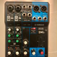 Yamaha MG06 Mixing Console / Mixer