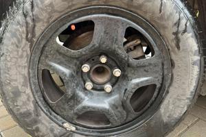 Set 4 ruote complete (gomme + cerchi)