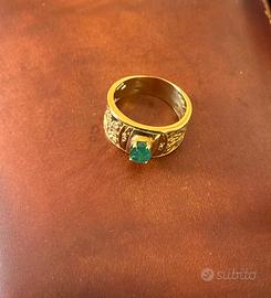 Anello d’oro peso 5.3 gr