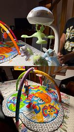 kit completo per neonati palestrina con giostrina