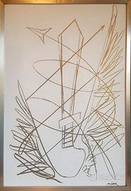 Trittico quadri Roberto Crippa