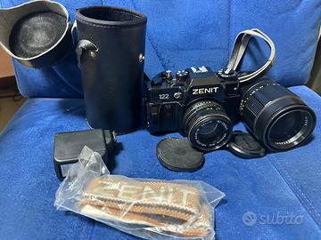 Macchina Fotografica Vintage ZENIT 122 con obietti