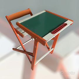 Scrivania pieghevole vintage