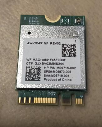 Scheda WiFi Realtek per laptop