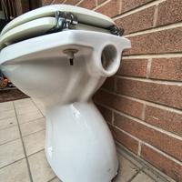 Vaso wc Perla Dolomite + sedile