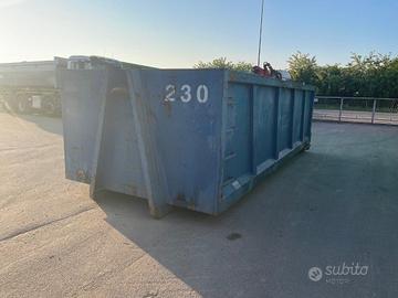 CONTAINER SCARRABILE USATO A CIELO APERTO